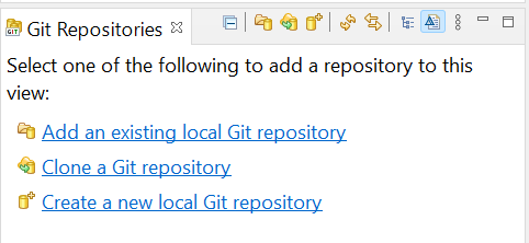 Add an existing repo